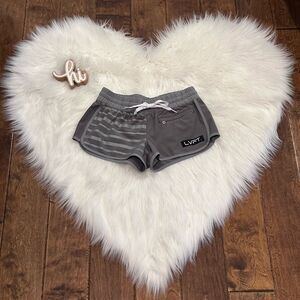 LVFT Live Fit Shorts Womens Size Small Grey Athletic Workout Pocket Athleisure